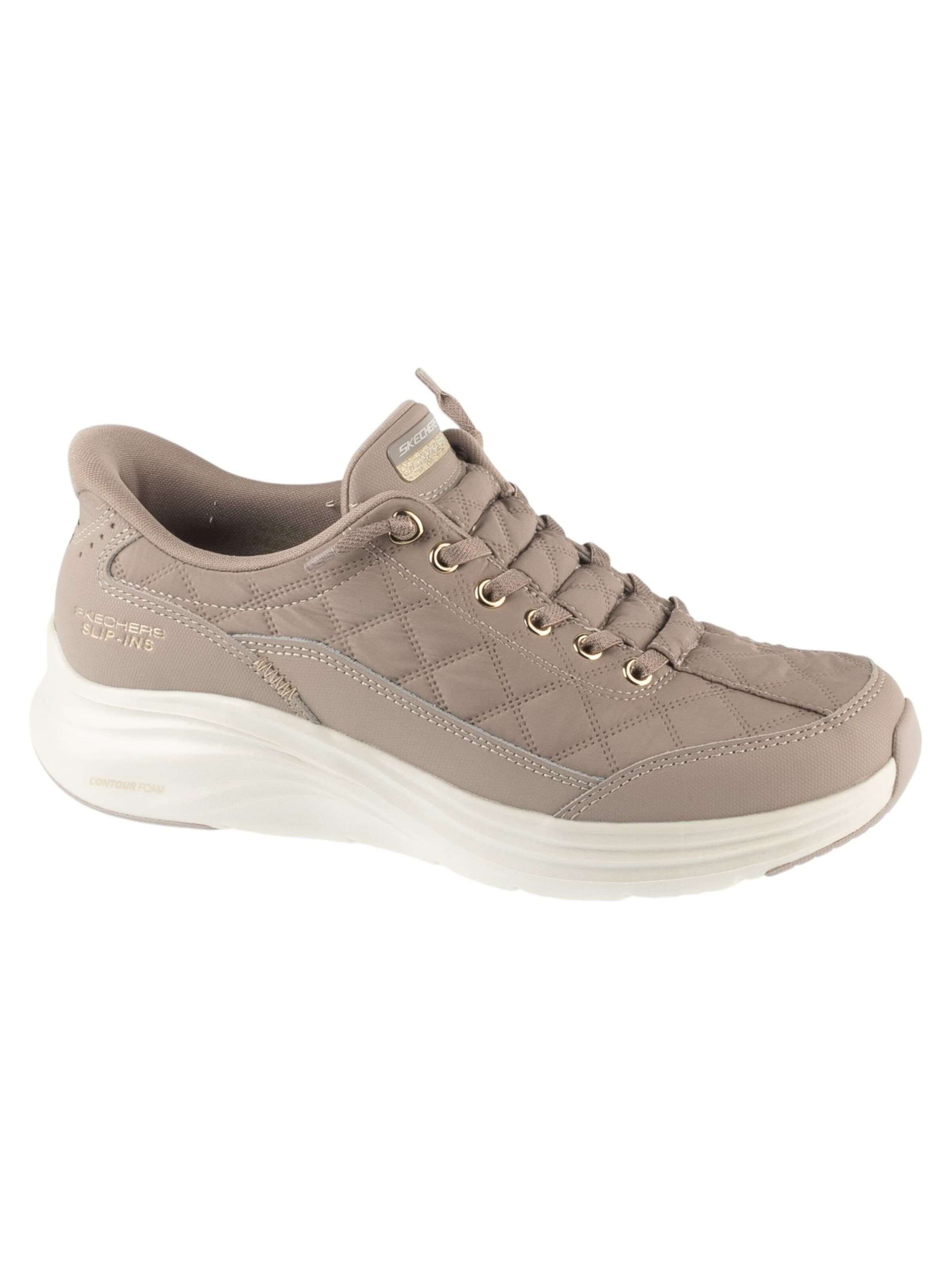 SKECHERS Sneakers 'Skechers Slip-ins: Contour Foam - Golden Hour' in Beige: front