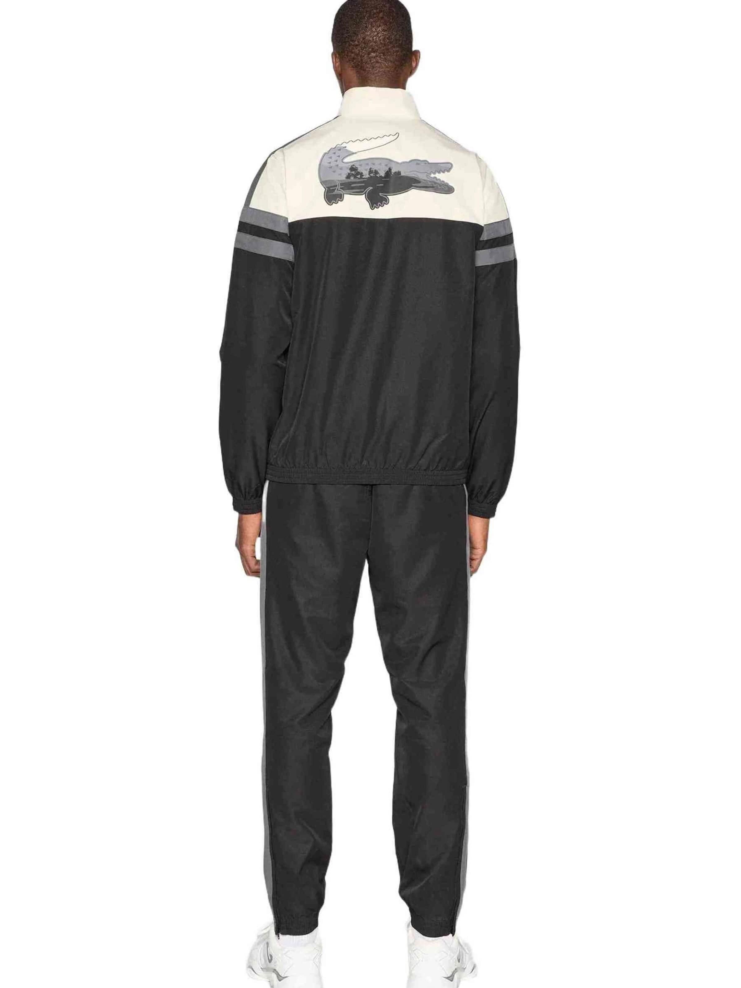 LACOSTE - regular Pantalón deportivo en negro