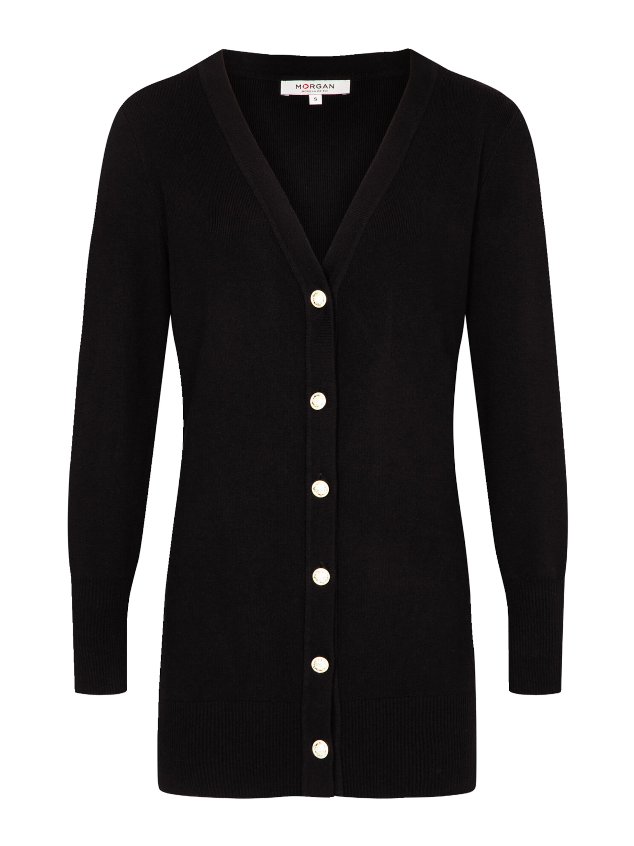 Morgan - Cárdigan 'GAELA' en negro: frente