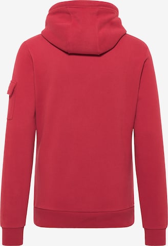 Sweat-shirt MO en rouge