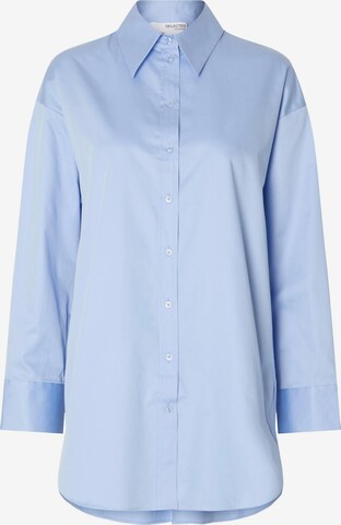 Camicia da donna 'Iconic' di SELECTED FEMME in blu: frontale