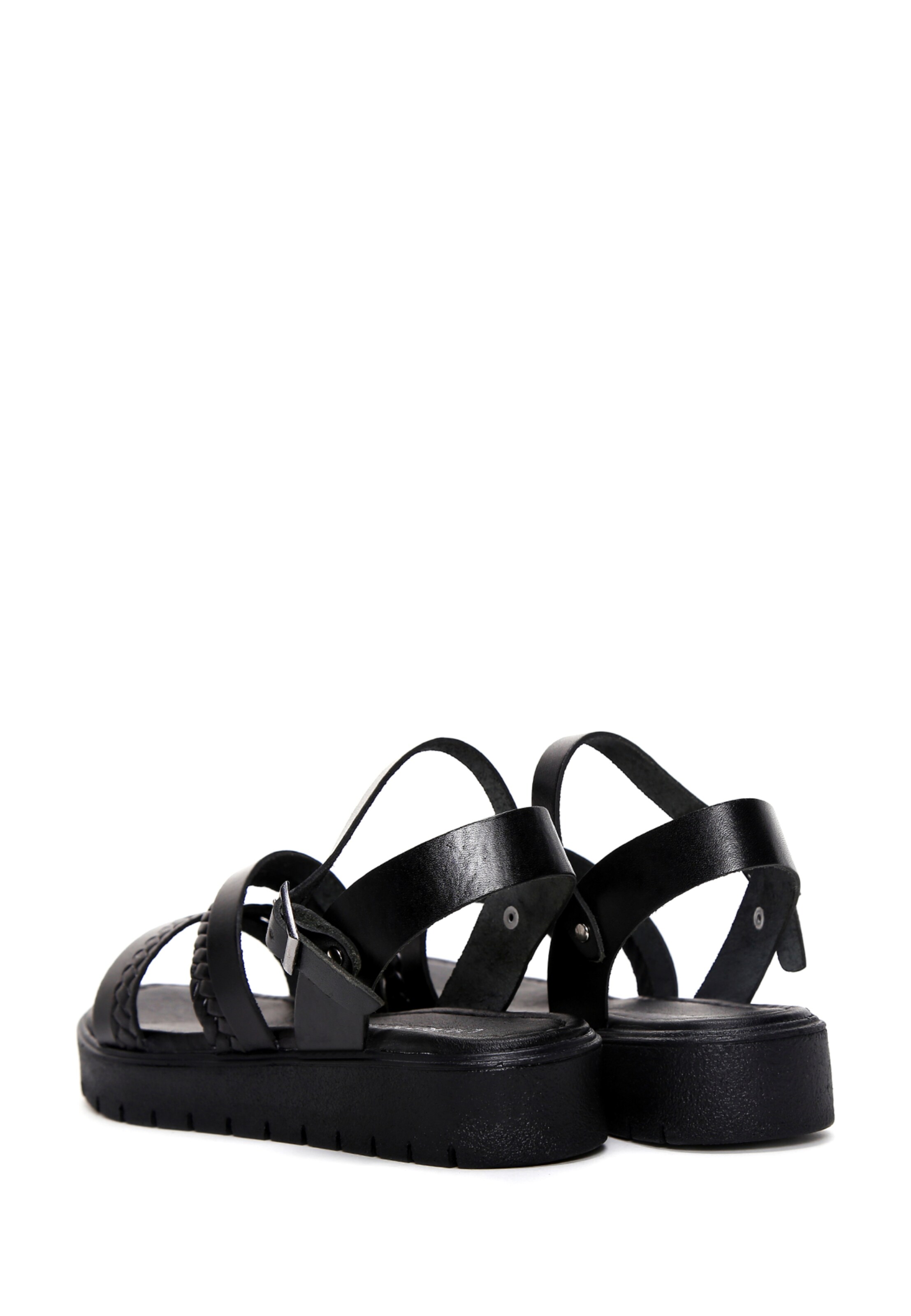 Sandales à lanières Derimod en noir