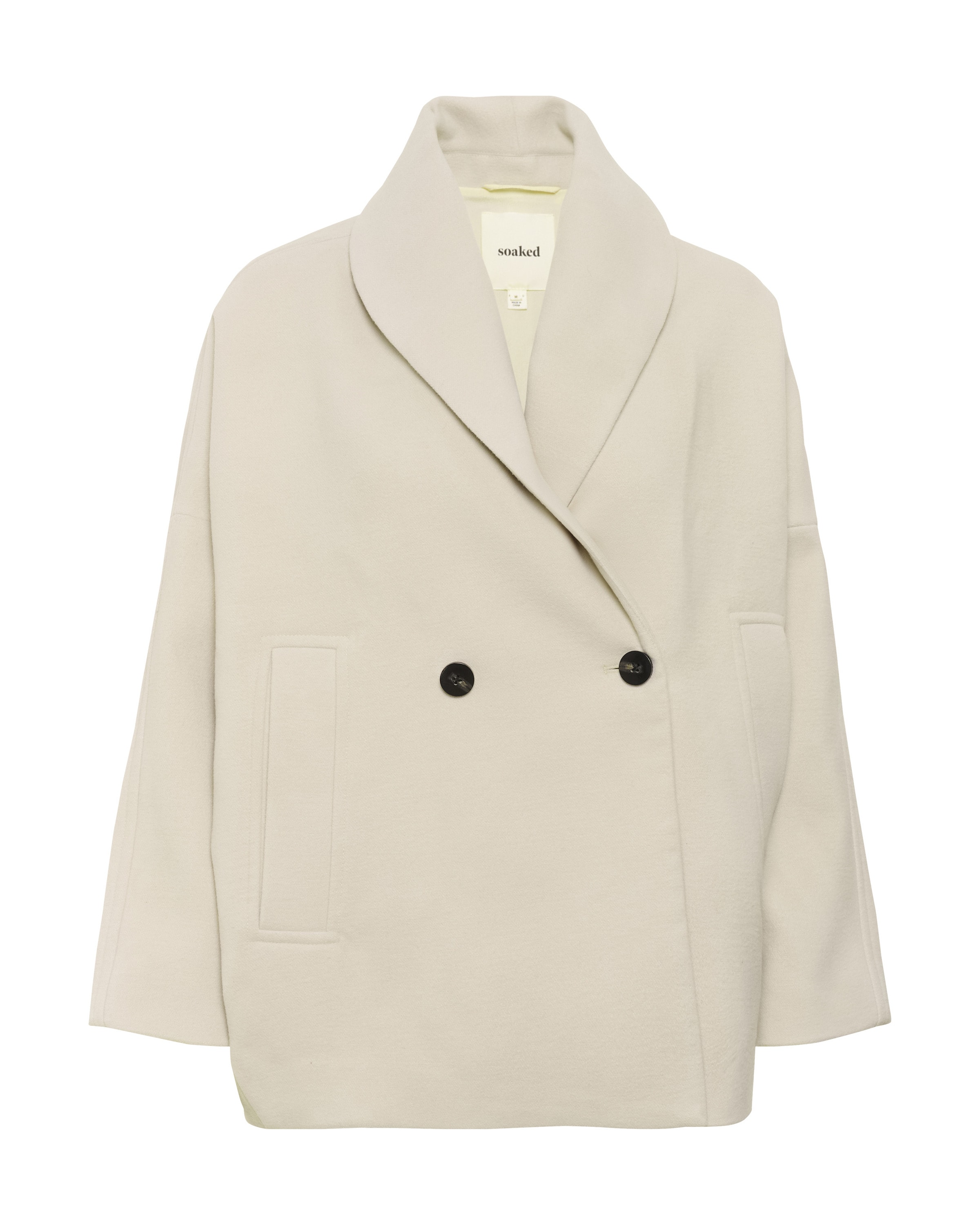SOAKED IN LUXURY Between-season jacket 'SLRubie' in Light beige, Item view