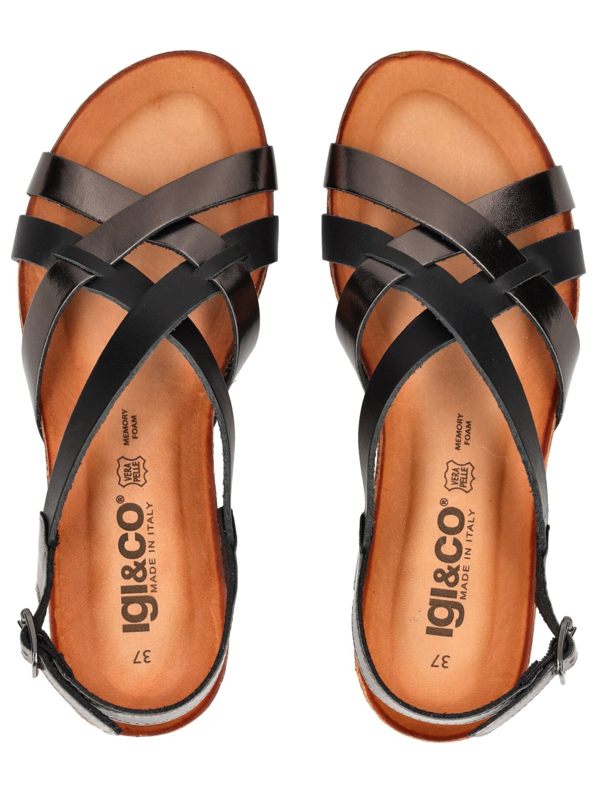 Sandalo con cinturino di IGI&CO in nero