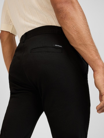 Pittman Slimfit Chinohose 'Andrew' in Schwarz