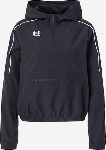 melns UNDER ARMOUR Sporta jaka 'Challenger': no priekšpuses