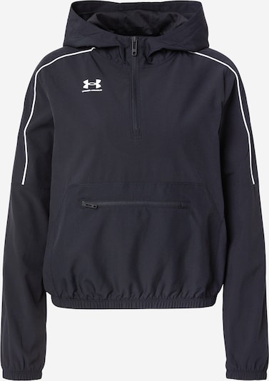 Džemperis treniruotėms 'Challenger' iš UNDER ARMOUR, spalva – juoda / balta, Prekių apžvalga