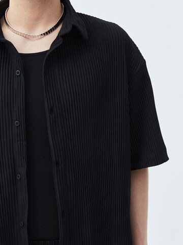 Comfort fit Camicia di VAMOS CLO in nero