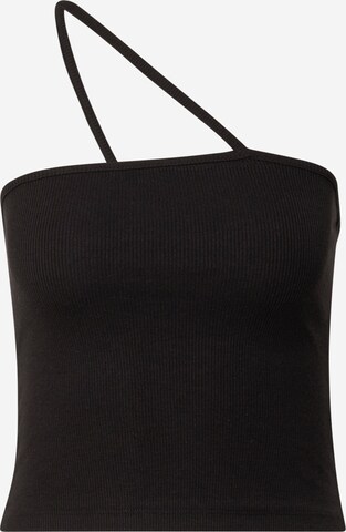 NLY by Nelly Top in Black: front