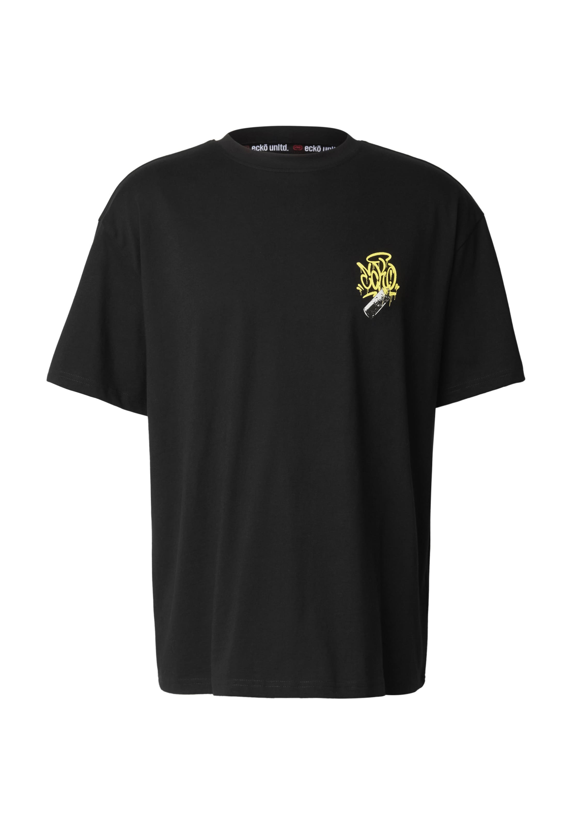 Ecko Unlimited T-Shirt in Schwarz: Vorderseite