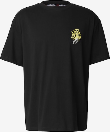 Ecko Unlimited T-Shirt in Schwarz: Vorderseite
