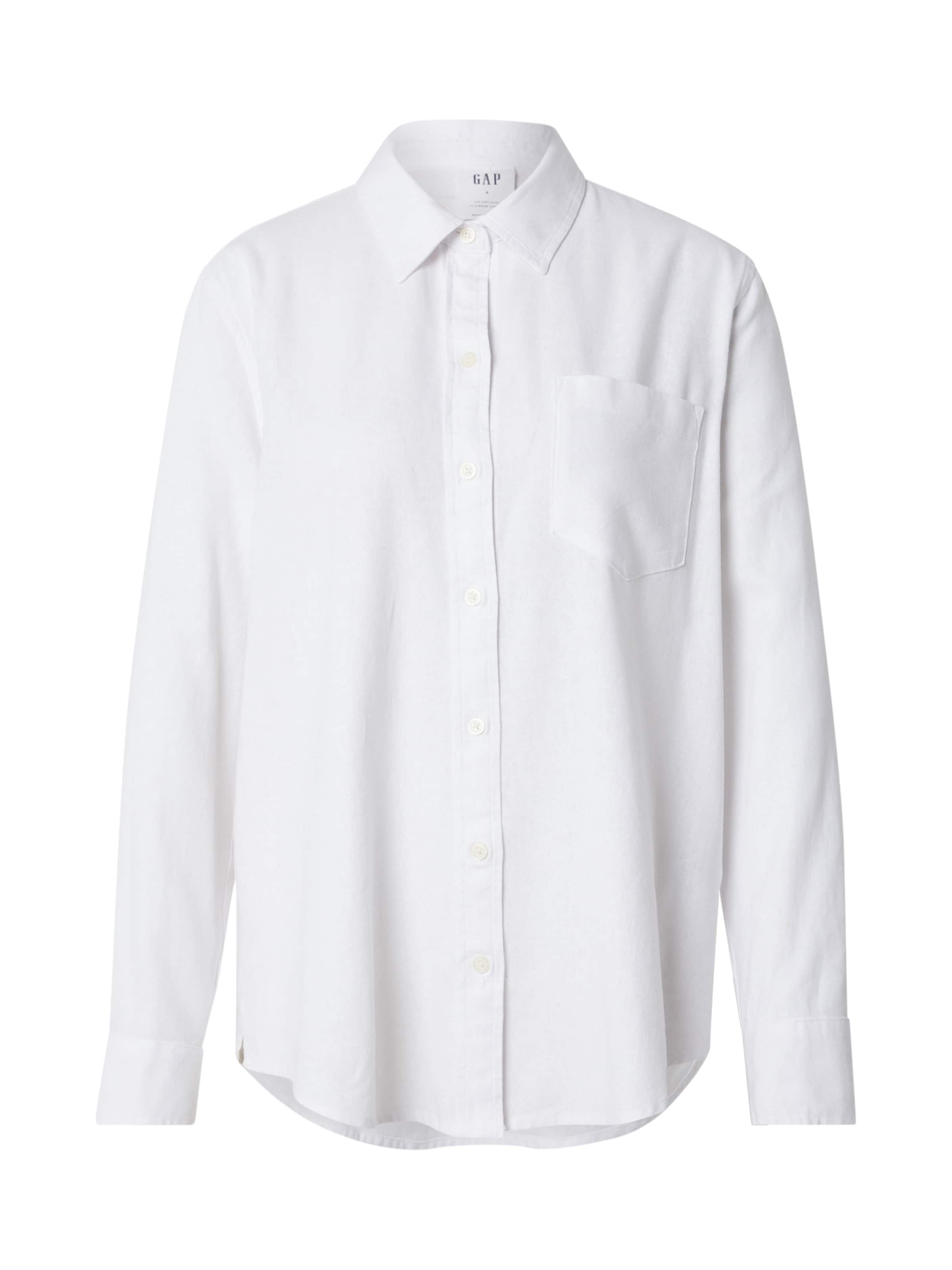 GAP Blouse &#x27;EASY&#x27; in Wit: voorkant
