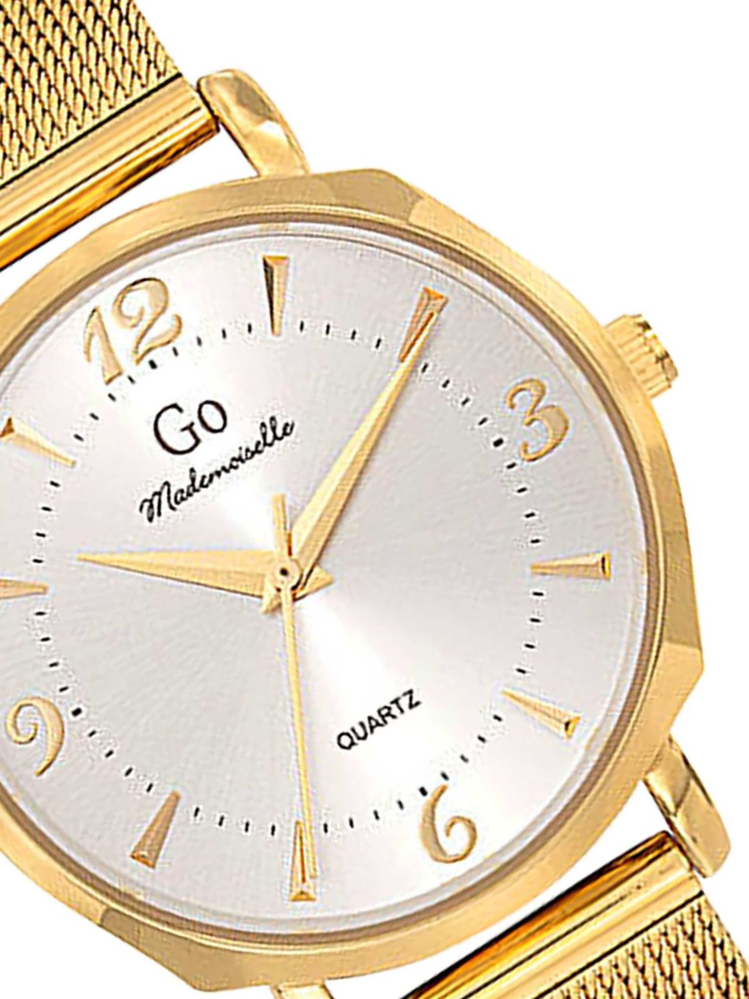 GO GirlOnly - Reloj analógico en oro