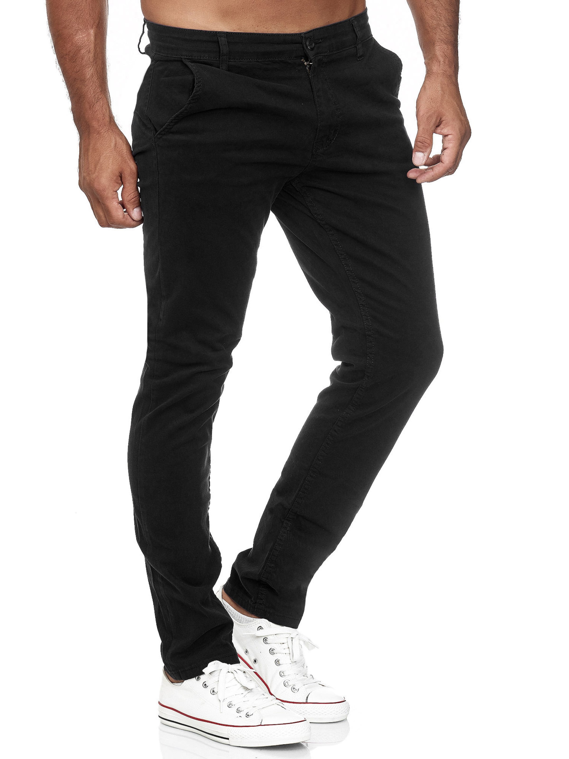 Tazzio Slimfit Chino '19530' in Zwart