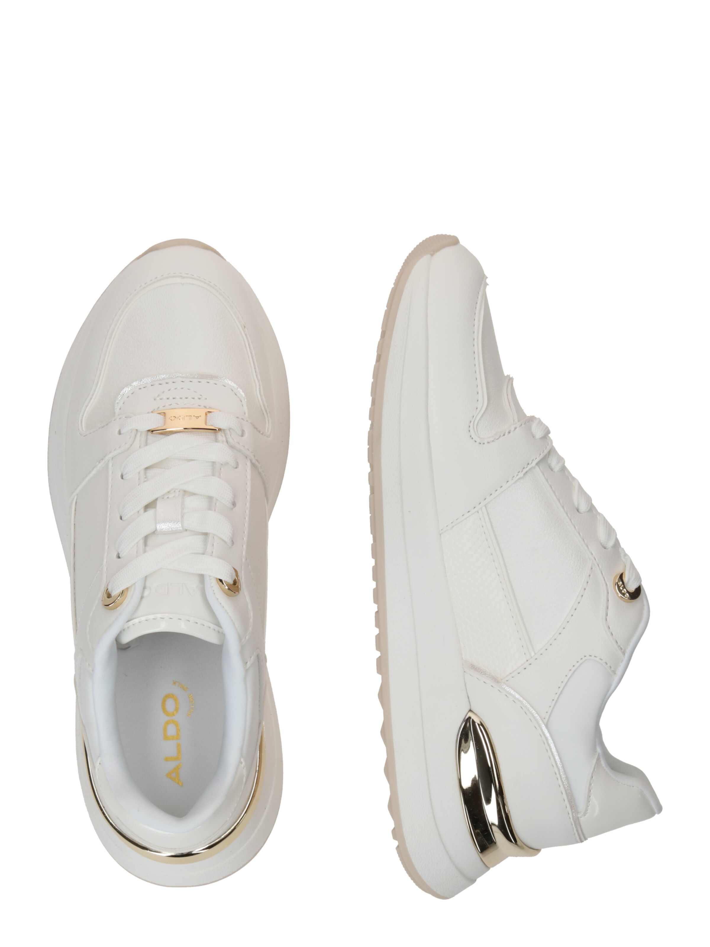 ALDO Låg sneaker i vit