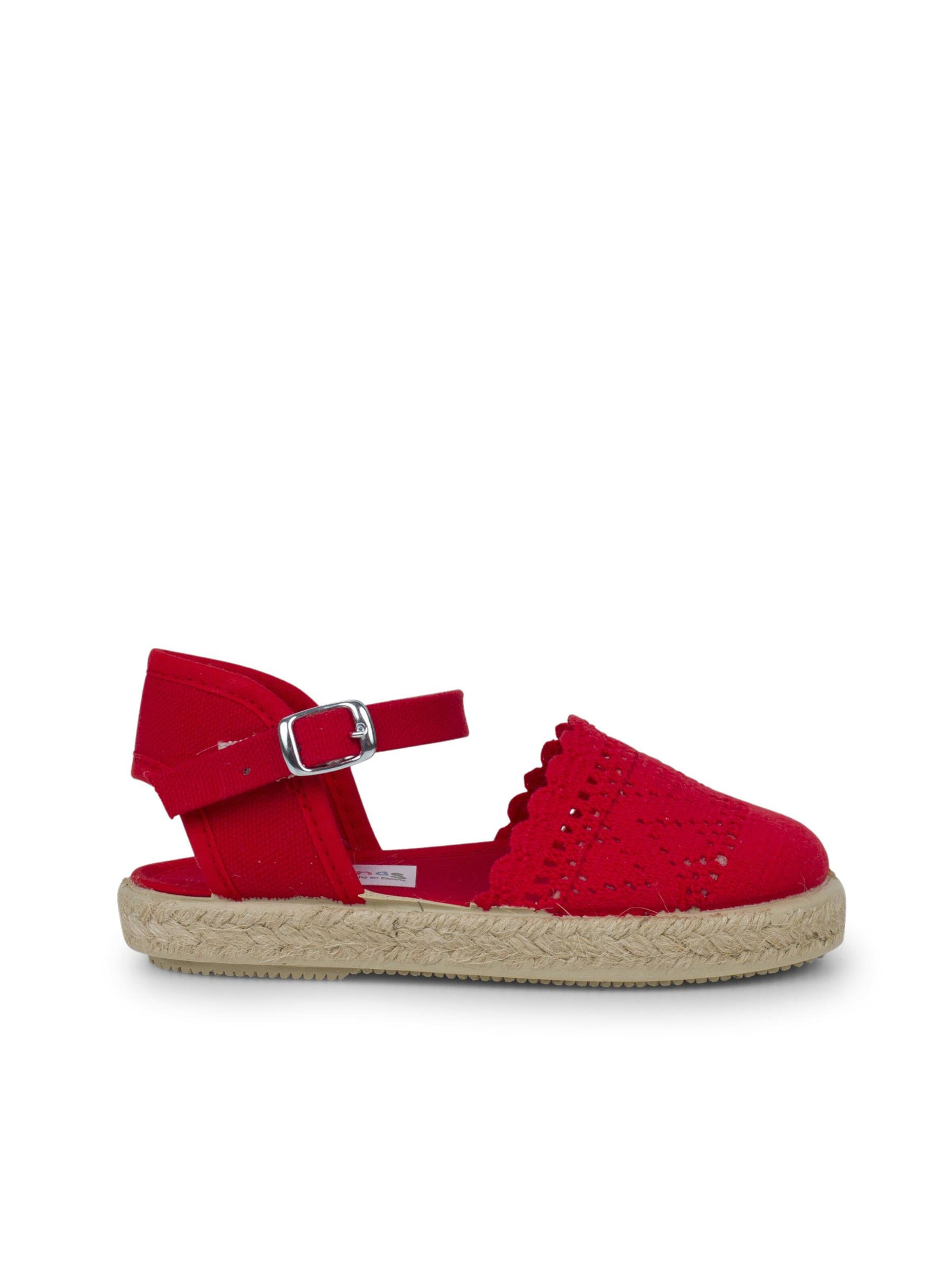 Pisamonas - Sandália em vermelho