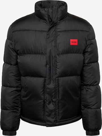 HUGO Red Prehodna jakna 'Balto2411' | črna barva: sprednja stran