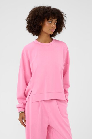 Sweat-shirt 'Alyson Chabrina' CULTURE en rose : devant