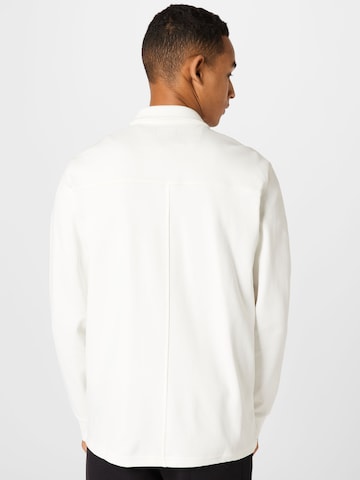 BURTON MENSWEAR LONDON Bluza rozpinana w kolorze biały