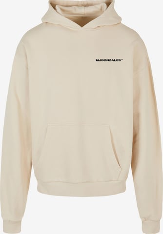 MJ Gonzales Sweatshirt 'Atelier x Heavy' in Beige: front