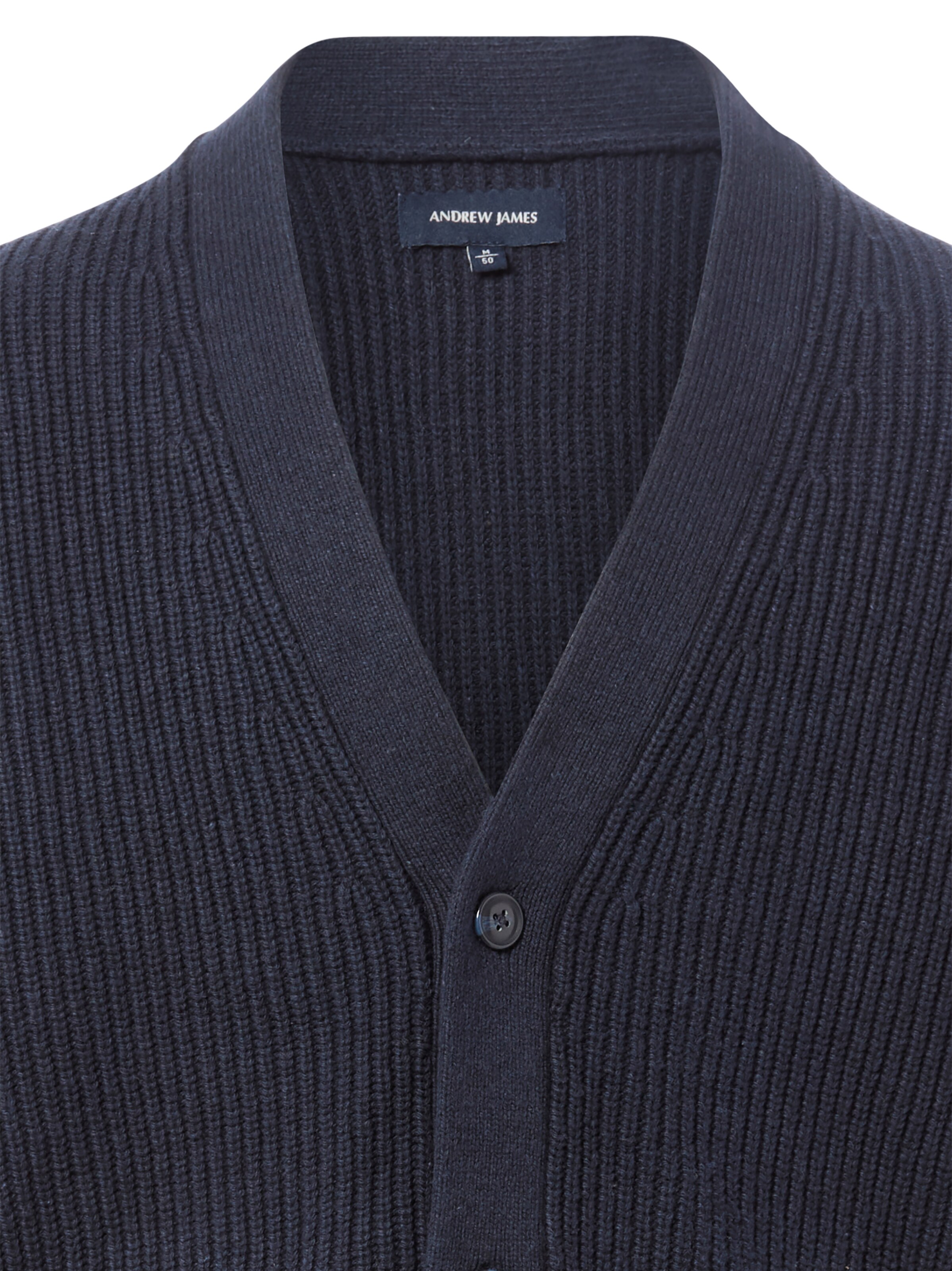 Andrew James Strickjacke in Blau