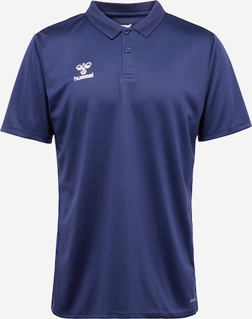 Hummel - Camiseta funcional 'Essential' en azul: frente