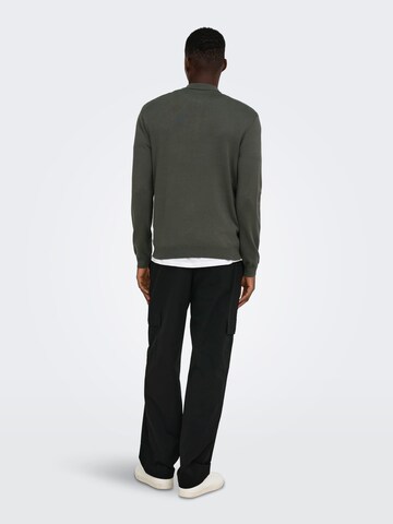 Only & Sons Sweater in Green