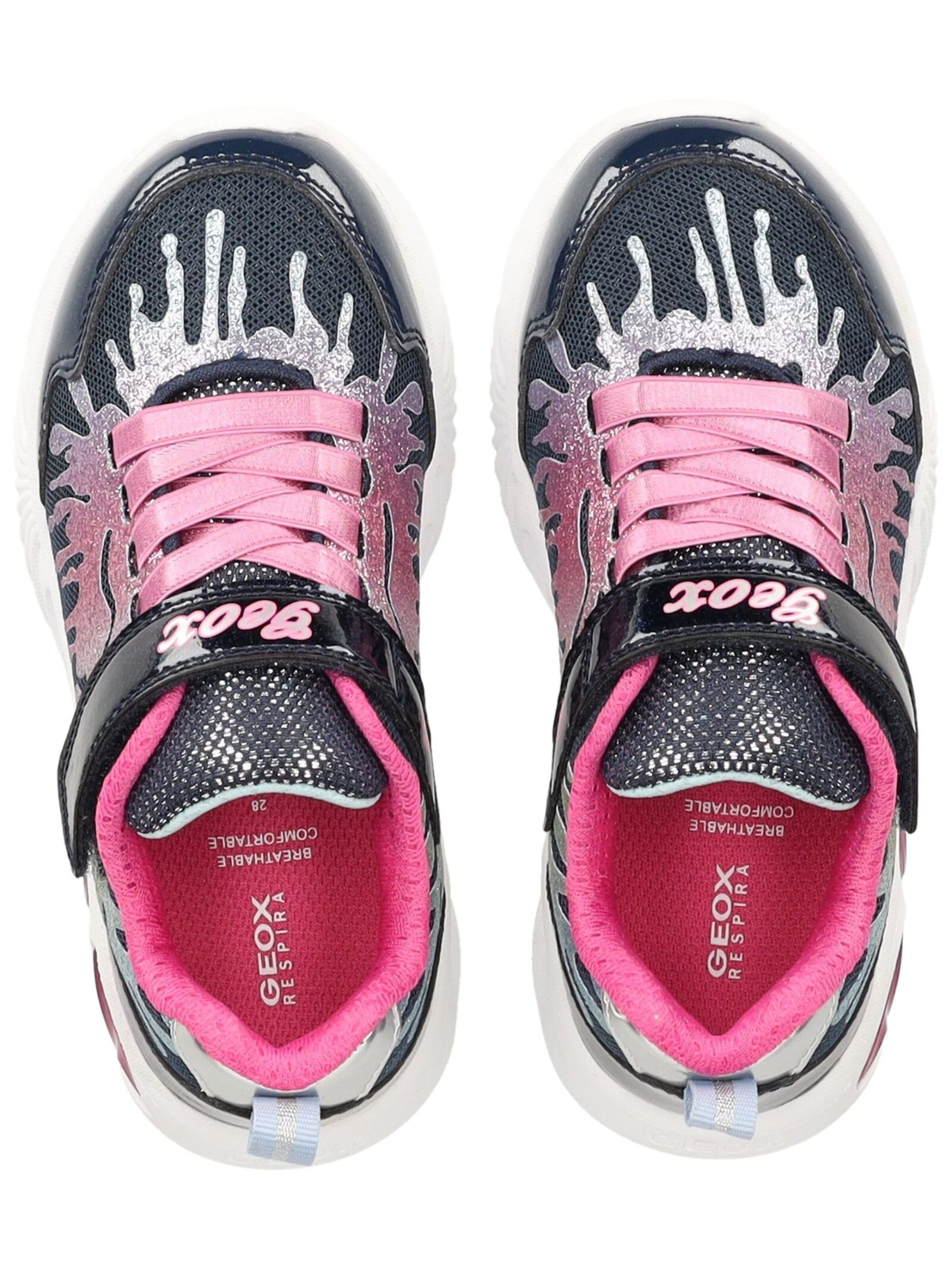 Baskets GEOX en mélange de couleurs