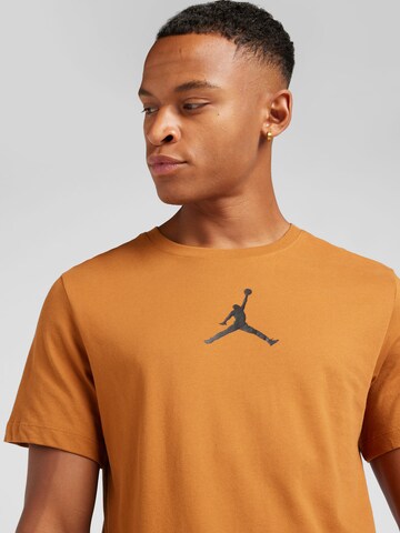 Jordan Футболка 'Jumpman' в Коричневый