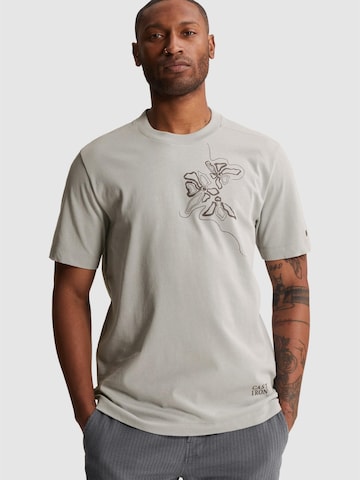 CAST IRON T-shirt 'T-shirt in jersey with artwork' i grå: framsida