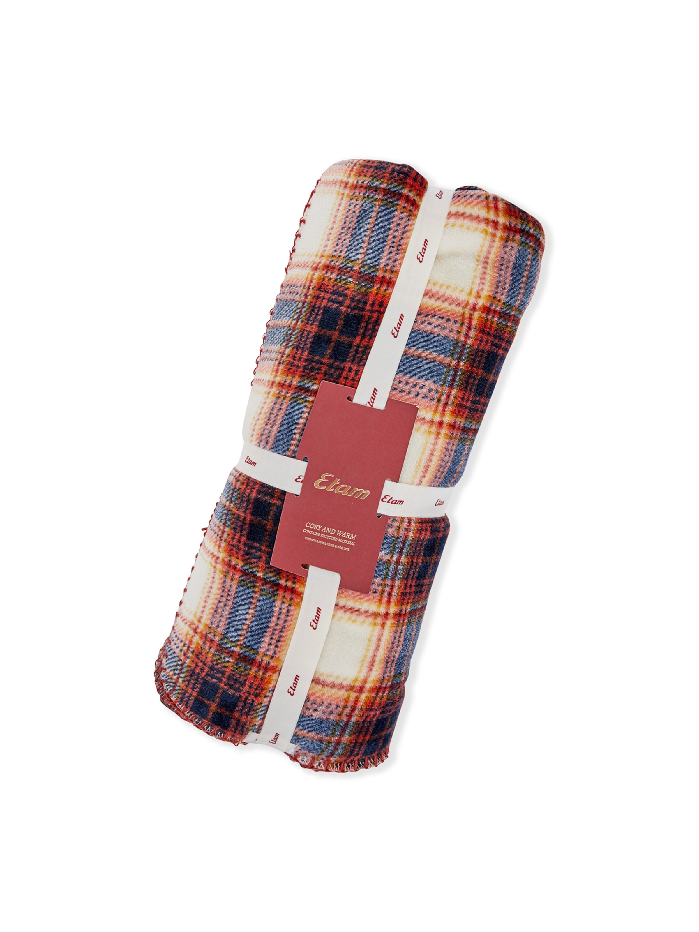 Coperta 'Faron' di ETAM in rosso