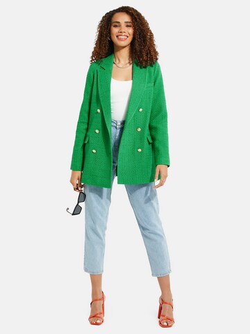 Blazer 'Chance' Threadbare en vert