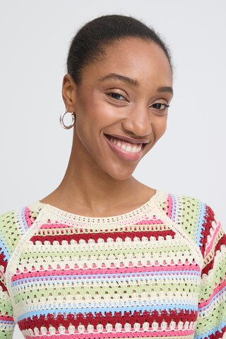 ICHI Pullover 'IHBANDIE SS2' i blandingsfarvet