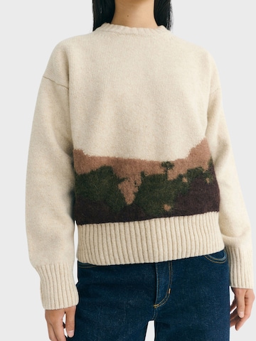 Pullover 'Petra' di Thinking MU in beige