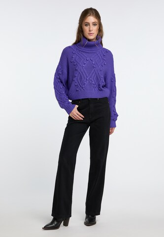 IZIA - Pullover em roxo