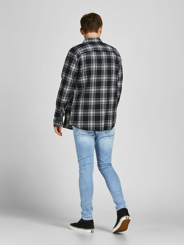 JACK & JONES Skinny Farkut 'Pete' värissä sininen