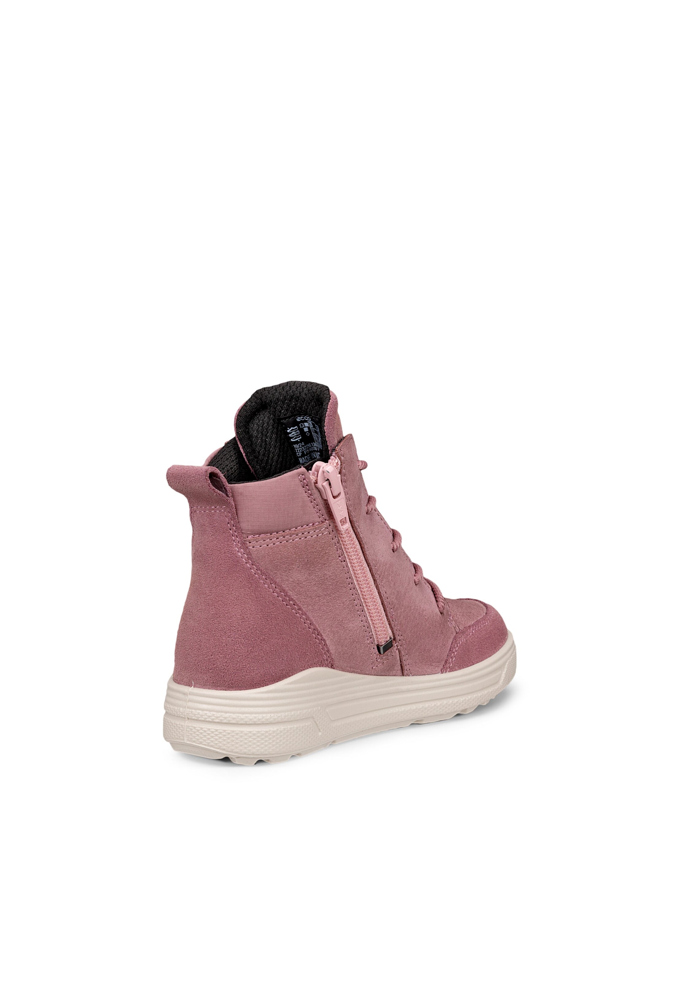 Baskets hautes 'Urban Snowboarder' ECCO en rose
