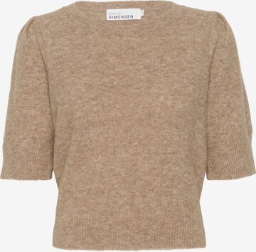 KAREN BY SIMONSEN Pullover i brun: forside