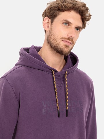 CAMEL ACTIVE Sweatshirt in Purple