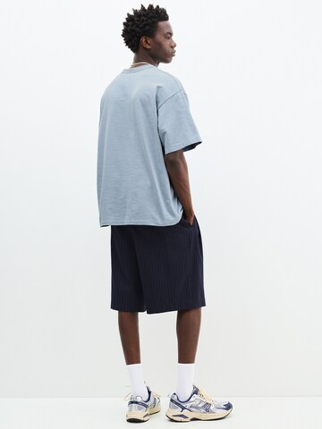 Pull&Bear Shirt in Blauw