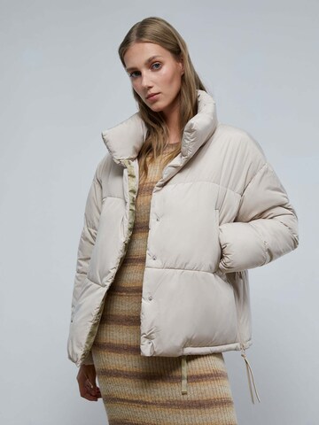 Scalpers Zimná bunda - biela: predná strana