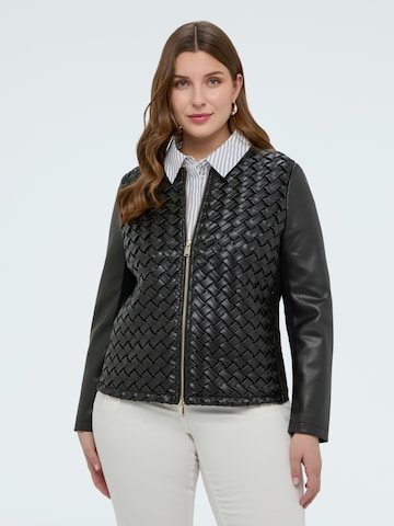 Fiorella Rubino Between-Season Jacket in Black: front