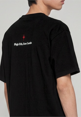 Maglietta 'High Life Low Leve' di EDWIN in nero
