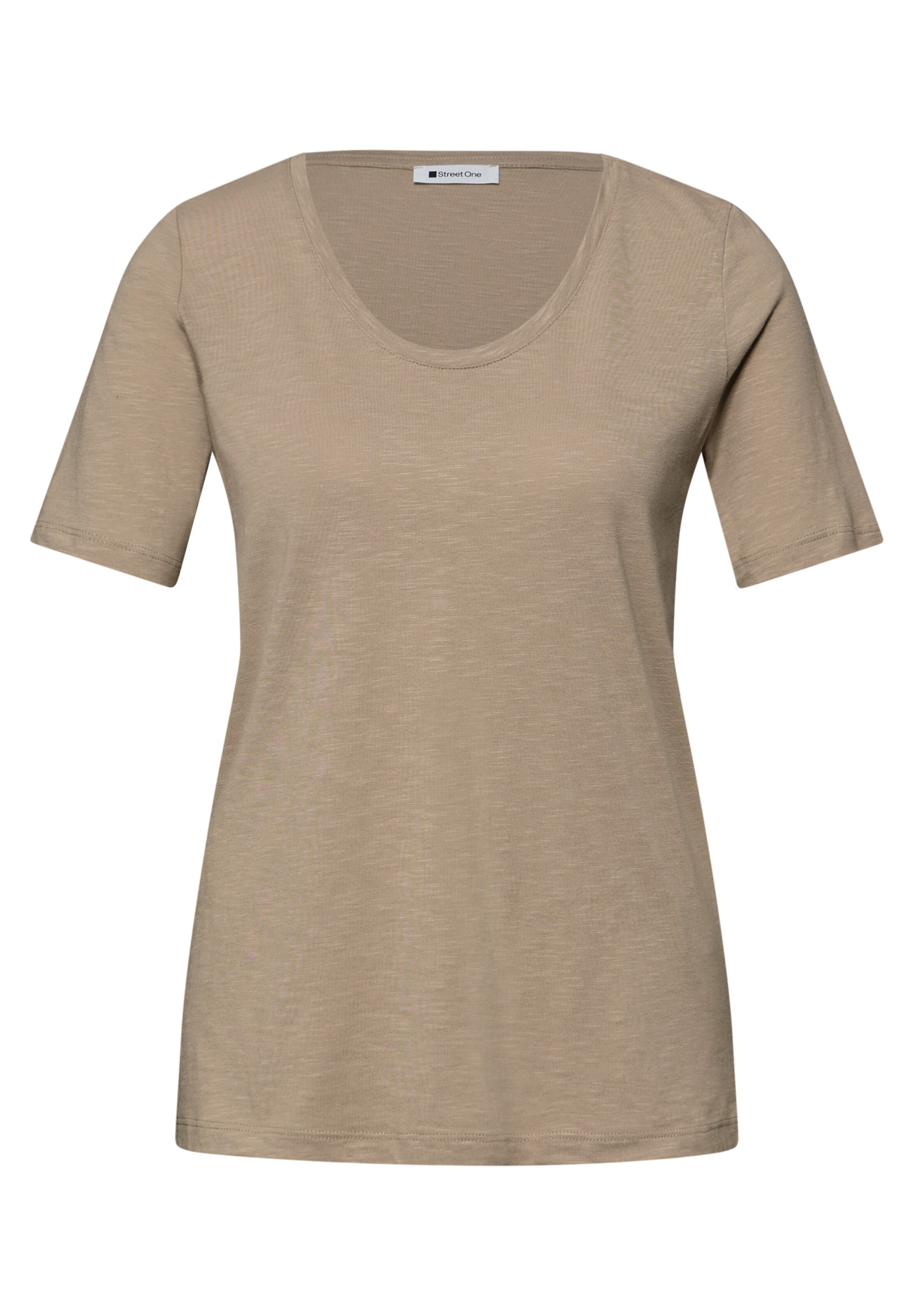 STREET ONE Shirt in Beige: front