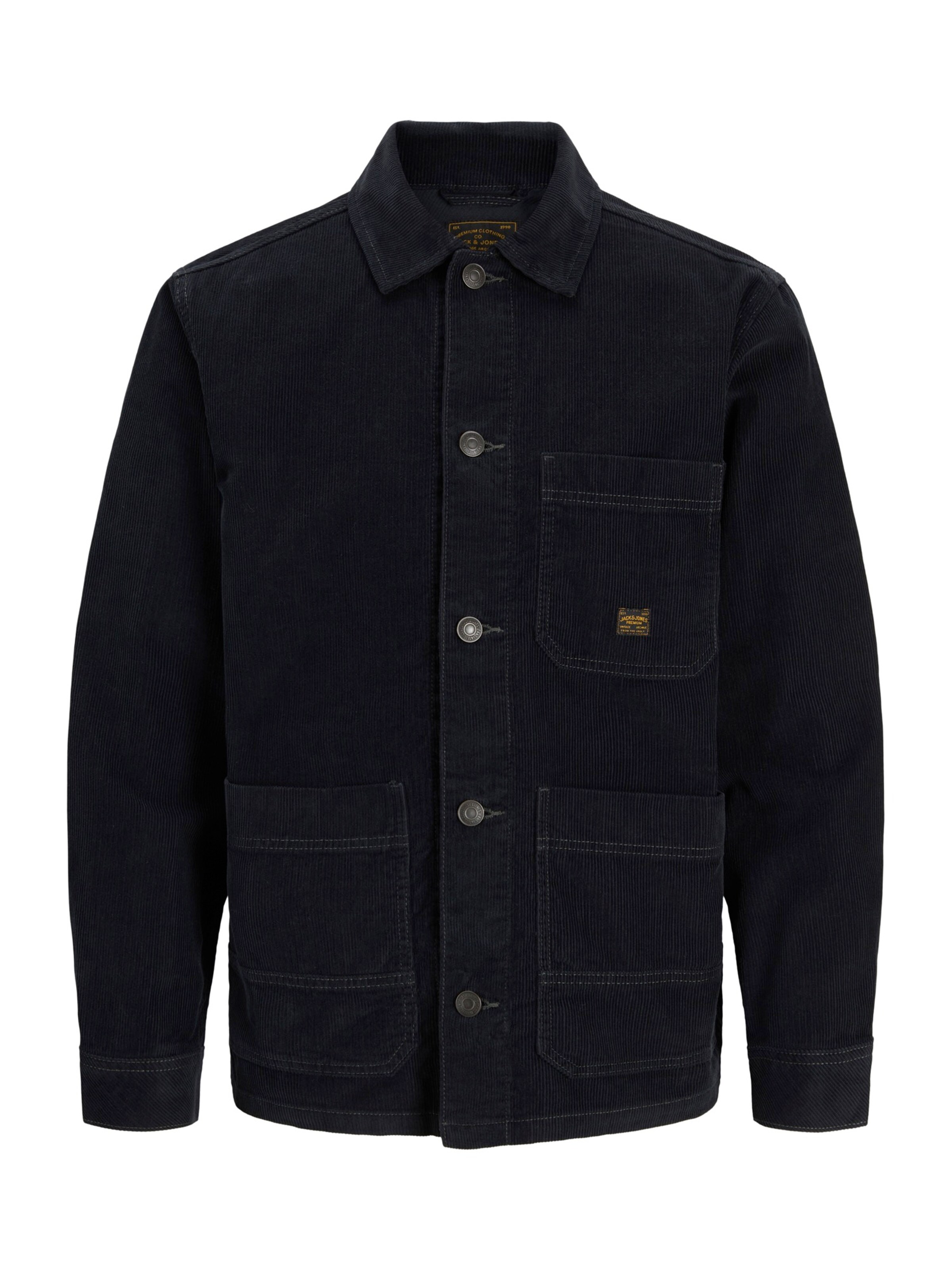 Geacă de primăvară-toamnă 'JPRBLUDERRY' de la Jack & Jones Plus pe albastru: față