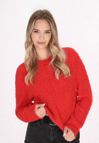 Pull-over myMo ROCKS en rouge : devant