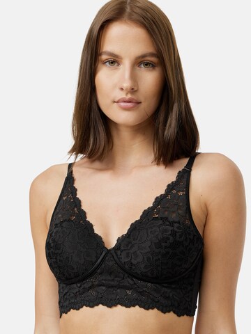 MAIDENFORM Push-up BH ' Casual Comfort ' in Zwart: voorkant