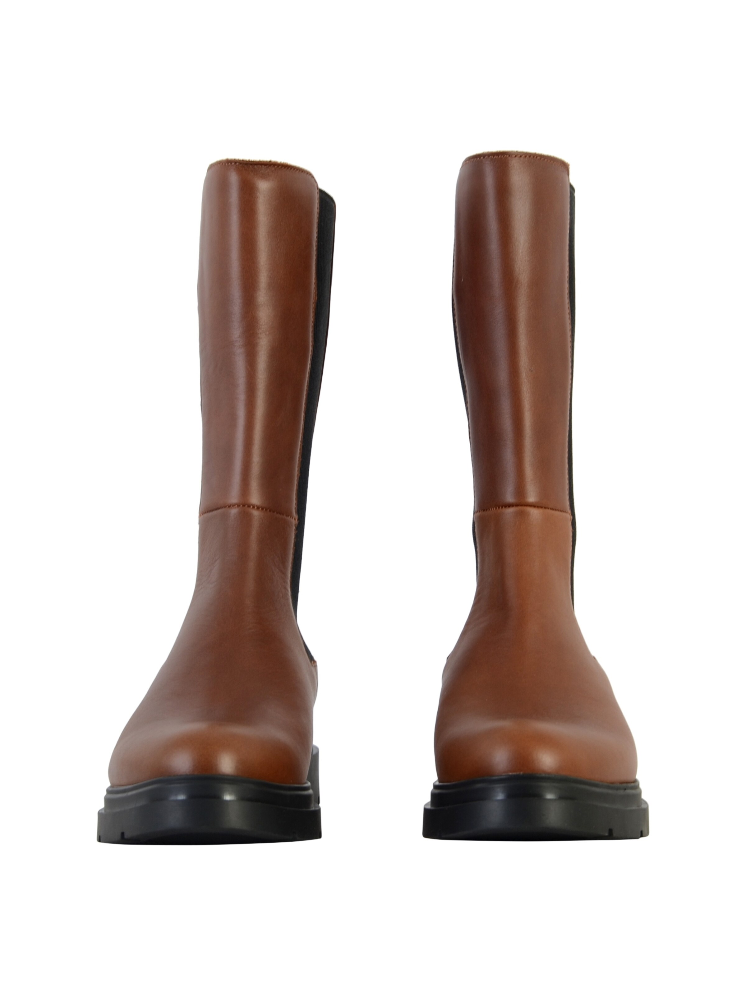 Ankle boots 'Saddie-Leder-Stiefelette' di Les Tropéziennes in marrone