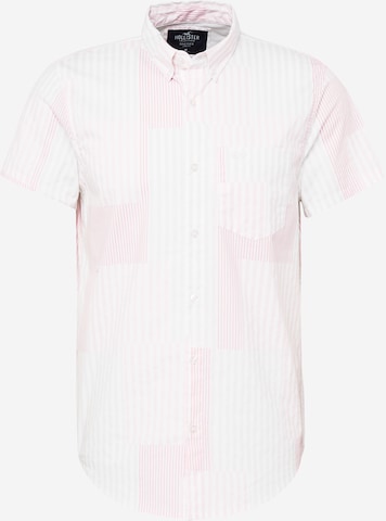 HOLLISTER Regular Fit Skjorte i pink: forside