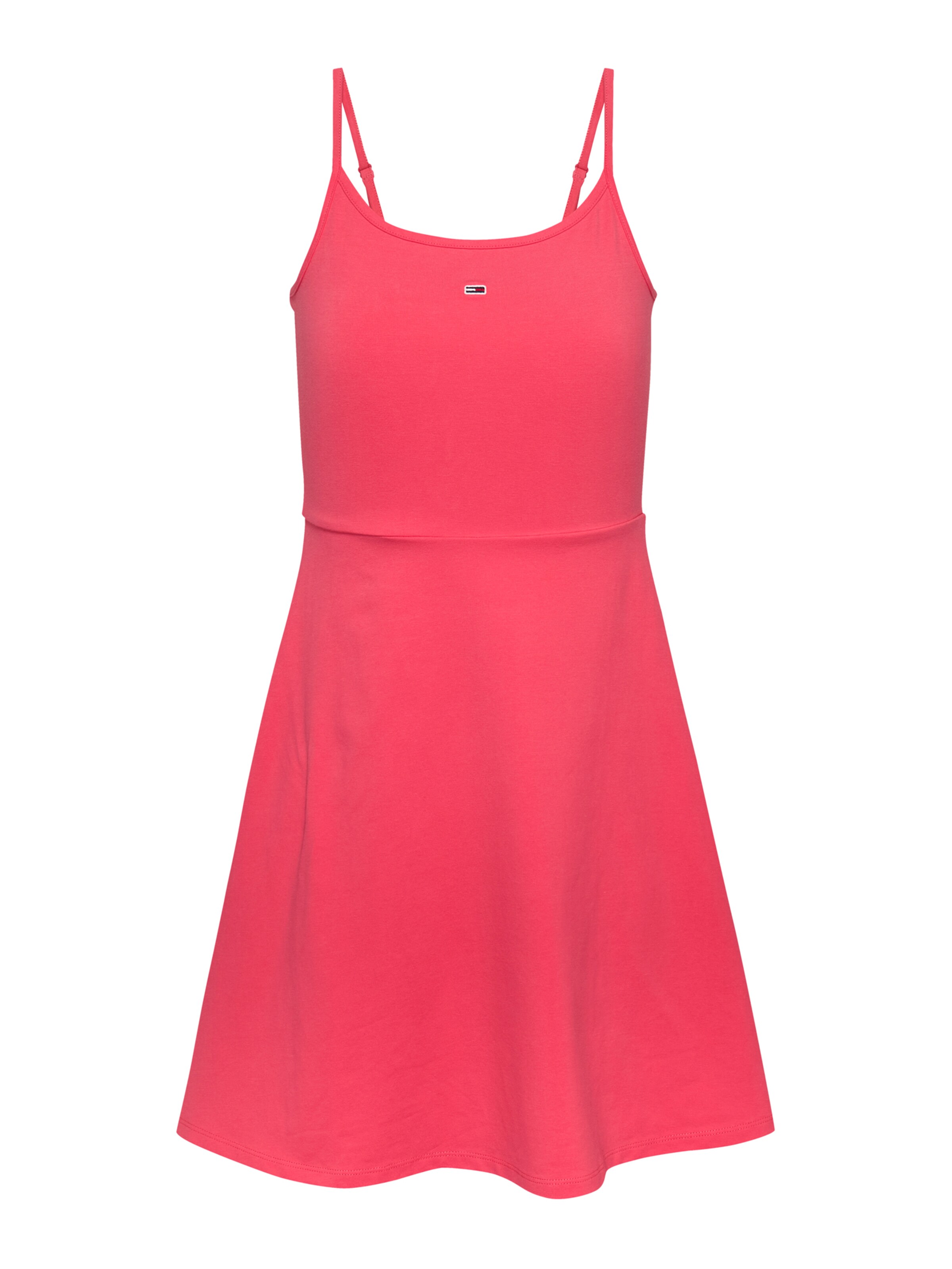 Rochie de vară 'ESSENTIAL' de la Tommy Jeans pe roșu: față